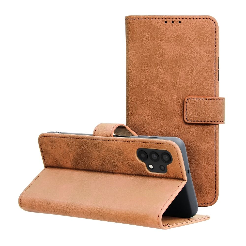 Ümbris kaanega TENDER Book Samsung A32 5G (pruun)