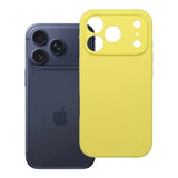Ümbris Silicone 2mm iPhone 17 Pro (kollane)