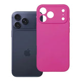 Ümbris Silicone 2mm iPhone 17 Pro Max (tumeroosa)