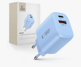 Adapter Tech-Protect NCA30 30W USB-A / USB-C (helesinine)