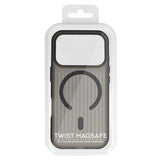 Ümbris Tel Protect Twist Magsafe Samsung Galaxy S24 Ultra (läbipaistev / hall)