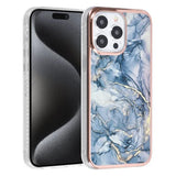 Ümbris TUNIQ Marble iPhone 14 Pro Max (sinine)
