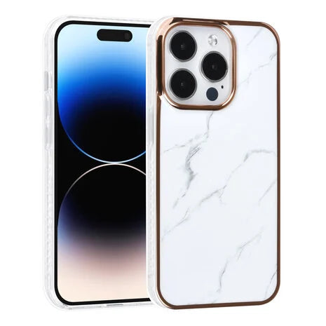 Ümbris TUNIQ Marble iPhone 13/ iPhone 14 (valge)