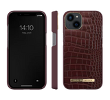 Ümbris Ideal of Sweden Scarlet Croco iPhone 13/ iPhone 14 (pruun)