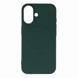 Silikoon Liquid Silicone MagSafe Apple iPhone 16e / 17e (roheline)
