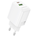 Laadija Borofone BN27 20W Type-C / USB-A  (valge)