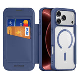 Ümbris kaanega Dux Ducis Skin X Pro iPhone 18 Pro (sinine)