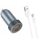 Foneng Autolaadija C15 + Micro USB QC3.0 (hall)