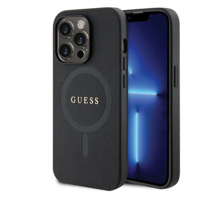 Ümbris Guess GUHMP14LPSAHMCK MagSafe iPhone 14 Pro (must)