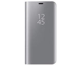 Clear View Standing Cover Huawei P40 lite E/ Y7P (hõbe)