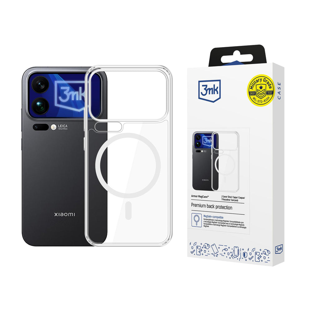 Ümbris 3mk Armor MagCase Xiaomi 17 Pro Max (läbipaistev)