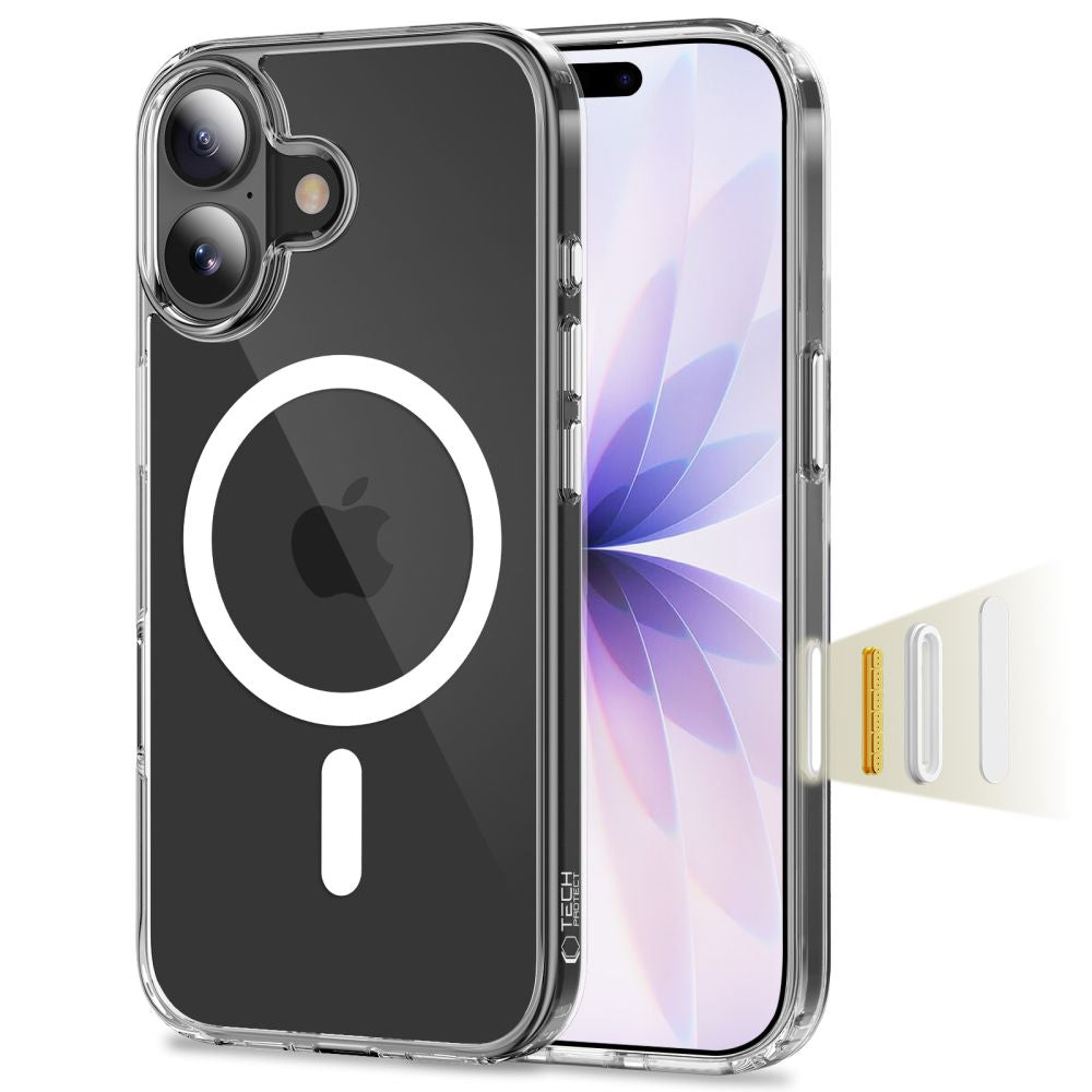 Ümbris Tech-Protect Flexair Hybrid CC MagSafe iPhone 17 (läbipaistev)