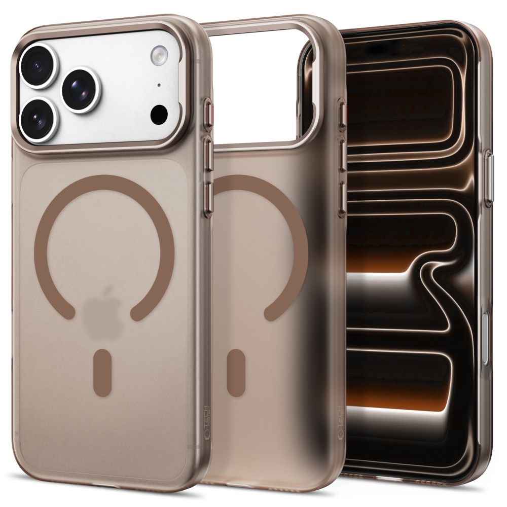 Ümbris Tech- Protect MagZero MagSafe iPhone 17 Pro / 18 Pro - brown matte