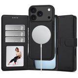 Ümbris kaanega Tech-Protect Wallet MagSafe iPhone 17 Pro Max / 18 Pro Max (must)