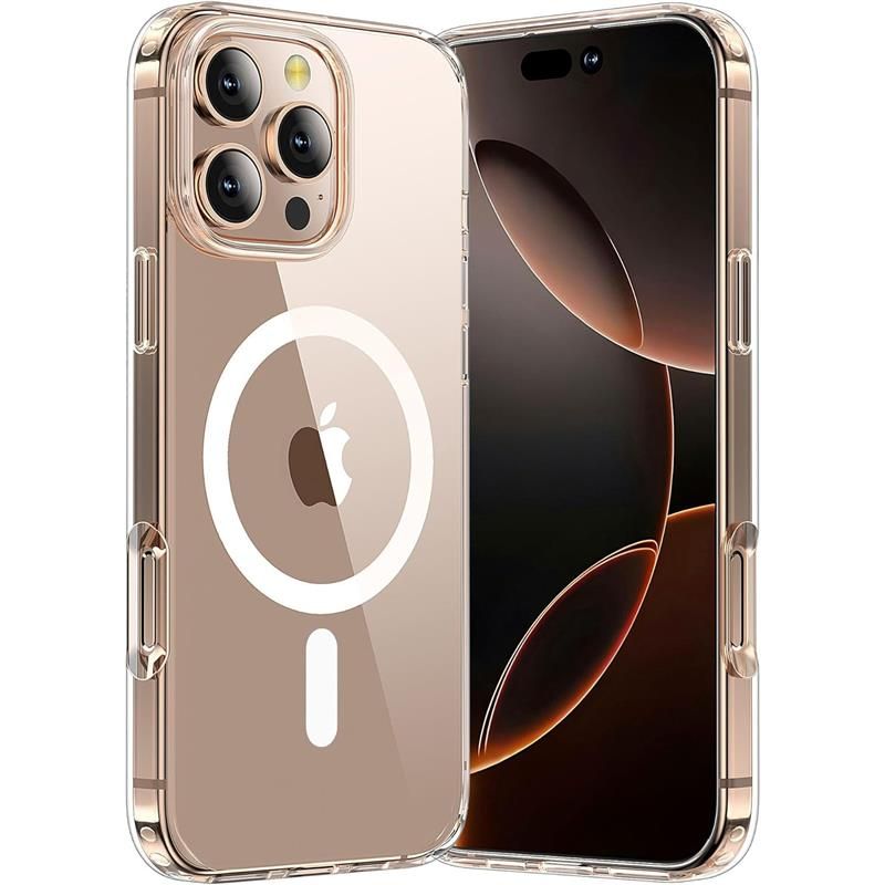 Ümbris TP Flex MagSafe iPhone 16 Pro Max (läbipaistev)