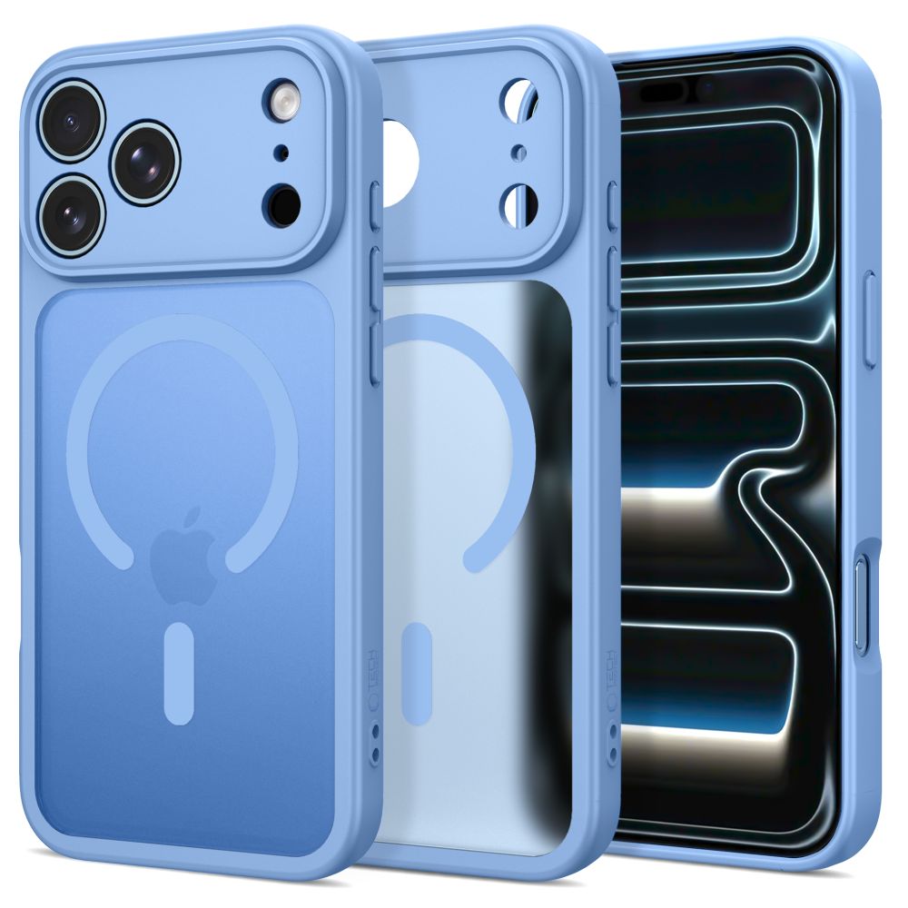 Ümbris Tech-Protect BasicMag MagSafe iPhone 17 Pro / 18 Pro - light matte (sinine)