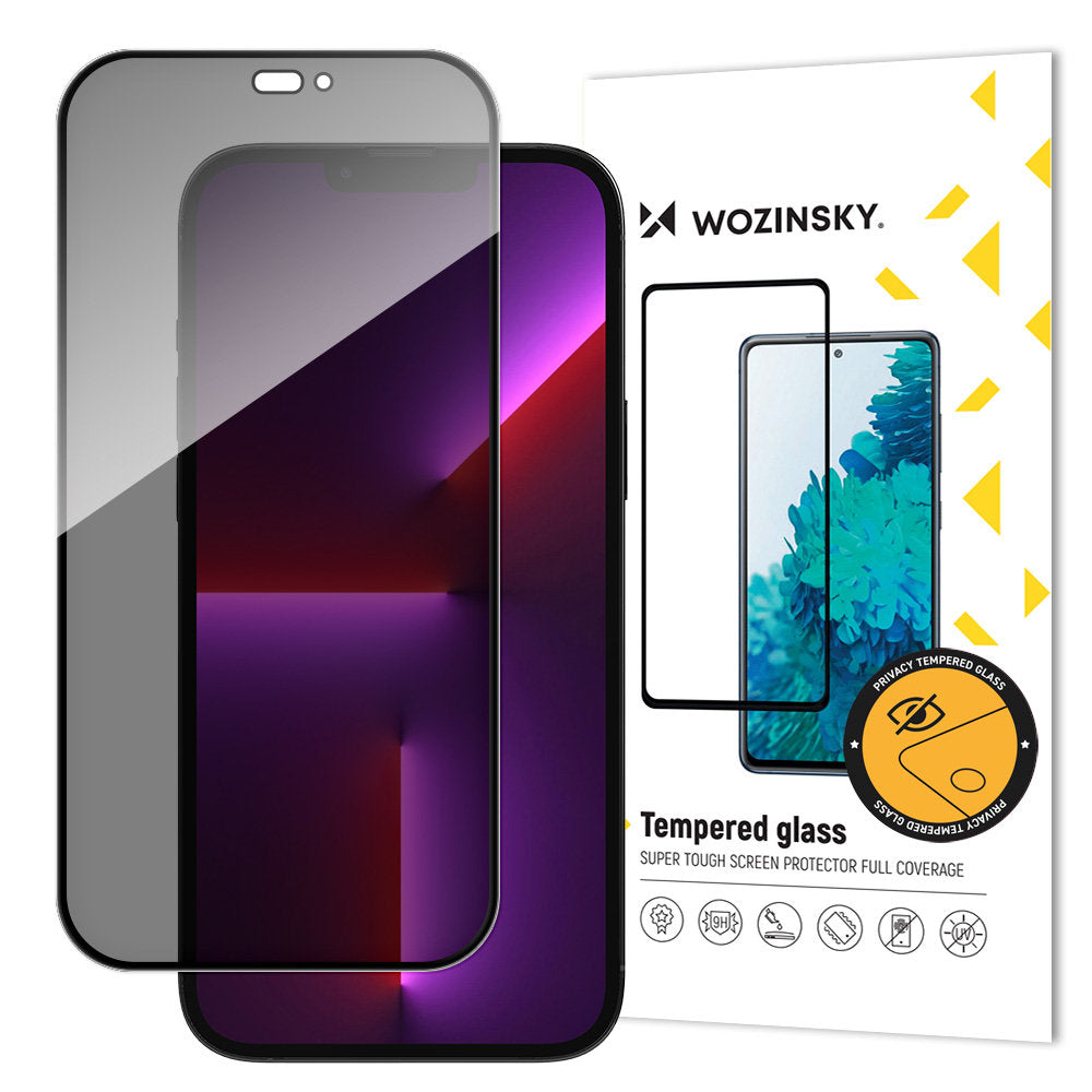 Kaitseklaas Wozinsky Privacy Glass iPhone 15 (must)