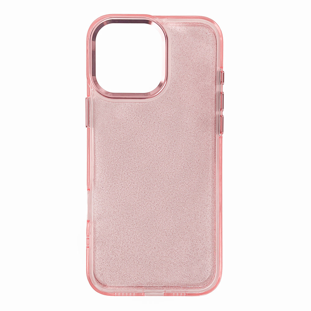 Ümbris Glitter iPhone 16 Pro Max - with glitter (roosa)
