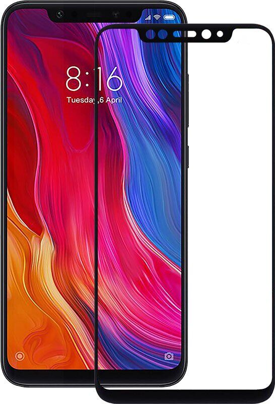 Kaitseklaas Mocolo 2.5D Full Glue Xiaomi Mi 8 (must)