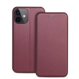 Ümbris kaanega Book Elegance Samsung S926 S24 Plus (viinamari)