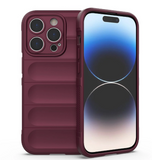 Silikoon Magic Shield iPhone 14 Pro (viinamari)