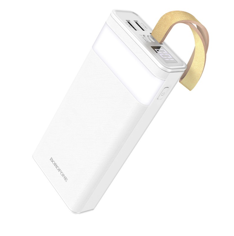 Power Bank Borofone BJ18 2xUSB 20000mAh (valge)