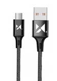 USB juhe Wozinsky WUC-M1B USB-Micro USB 2,4A (1m/ must)