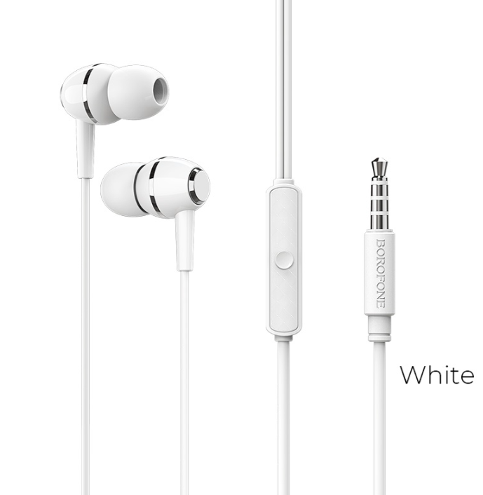 Kõrvaklapid Borofone BM36 3.5mm (valge)