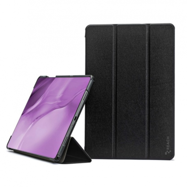 Kaitseümbris Reach Smart Leather Samsung Tab A 10.1 2019 (must)