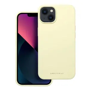 Silikoon Roar Cloud Skin iPhone 13 (kollane)