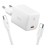 Laadija Spigen EE451EU Essential USB-C 45W + USB-C/USB-C (valge)