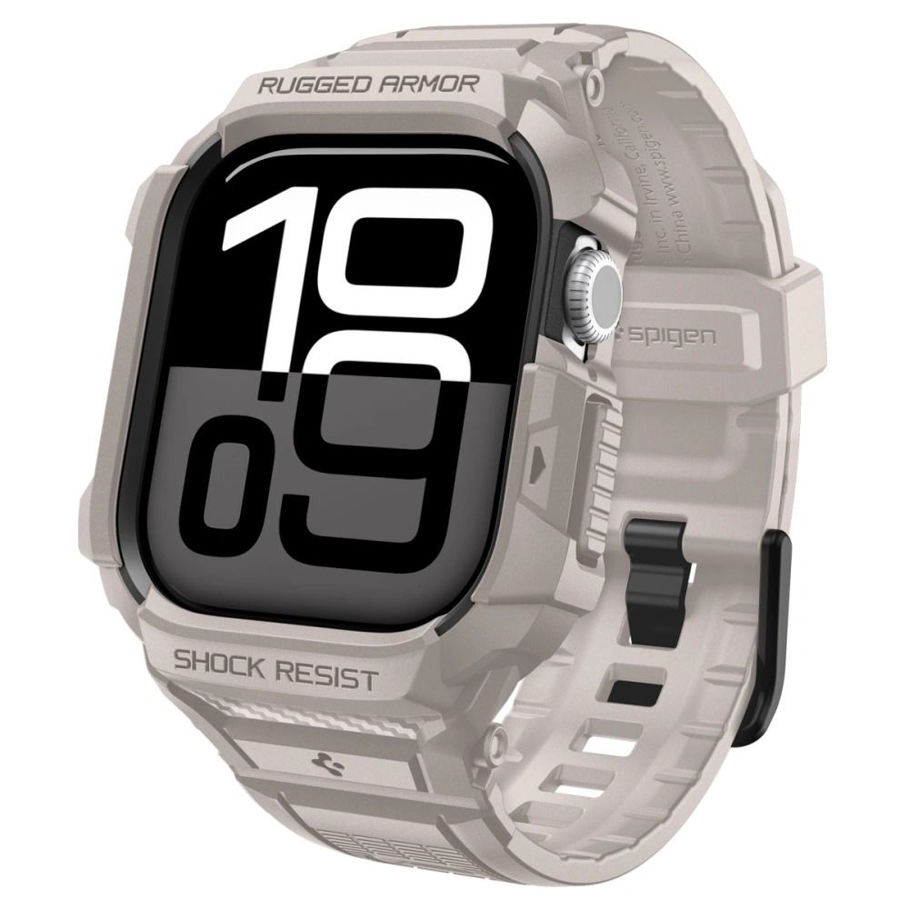 Kellarihm Spigen Rugged Armor Pro V2 Apple Watch 46mm (beež)