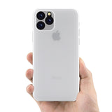 Silikoon Ultra Skin Iphone 11 Pro (valge/Matt)