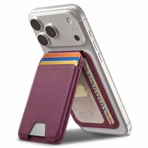 Kaarditasku ESR Classic RFID Magsafe Wallet Stand (viinamari)
