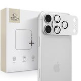 Kaitseklaas Tech-Protect CamFull Fit+ tagakaamerale iPhone 18 Pro Max (hõbe)