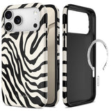 Ümbris Tech-Protect Lamano MagSafe iPhone 17 Pro / 18 Pro (zebra)