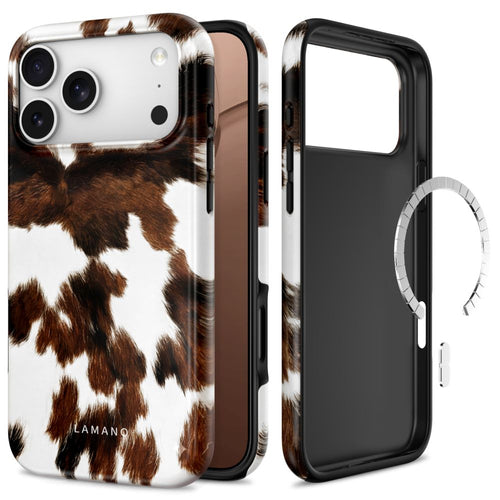Ümbris Tech-Protect Lamano MagSafe iPhone 18 Pro / 17 Pro (pruun/must)