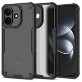 Ümbris Tech-Protect Rugged Shield Xiaomi Redmi Note 17 Pro 5G (läbipaistev / must)