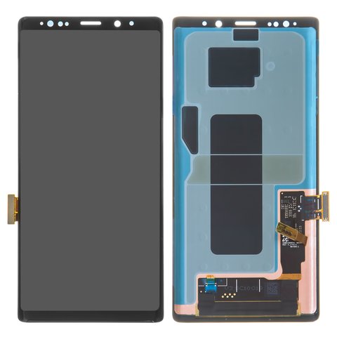 Varuosa Samsung Note 9/N960 ekraan raamita originaal (must)