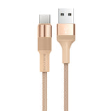 USB juhe BOROFONE BX21 USB TO TYPE C (1m/ kuldne)
