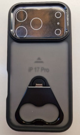 Ümbris metal camera Tripod case iPhone 17 Pro (must)