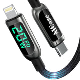 Aicase juhe 20W Type-C to Lightning 1,2M (must)