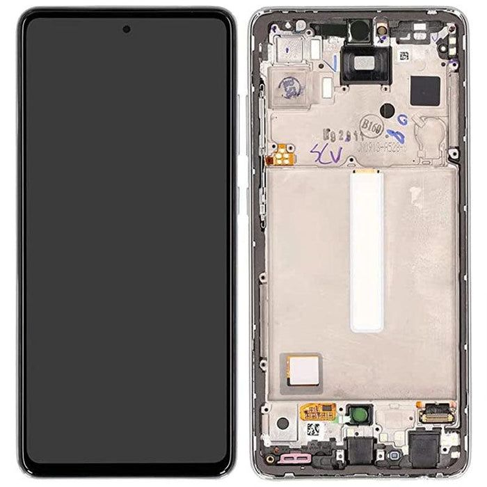 Varuosa Samsung Galaxy A52S A528 ekraan ja korpus must (OLED analoog)